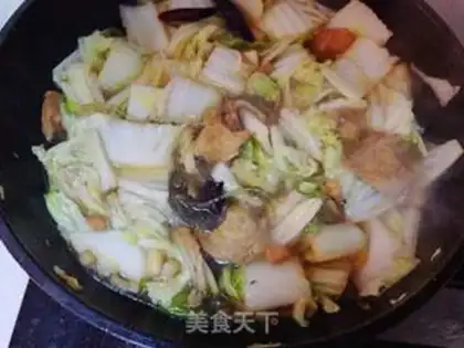Make Powder pork stew step 8