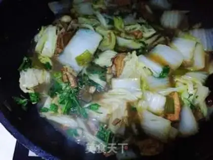 Make Powder pork stew step 9