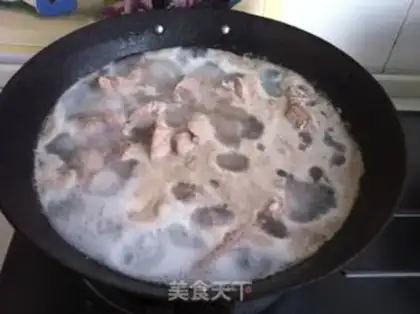 Make Saffron ribs step 1