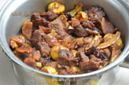 Make Chestnut roasted lamb step 8