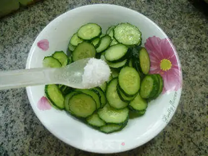 Make Sour chicken with cucumbers step 6