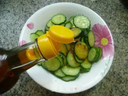 Make Sour chicken with cucumbers step 9