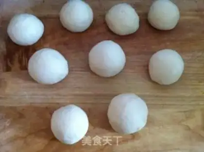 Make Bean and sand roll bread step 2