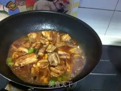 Make Saffron ribs step 8