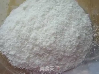 Make Coconut cookies step 1