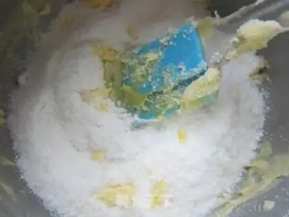 Make Coconut cookies step 4
