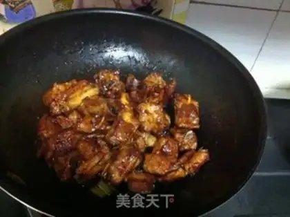 Make Saffron ribs step 11