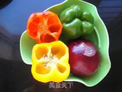 Make Five-coloured chicken step 6