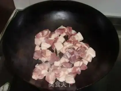 Make Red meat stew, tofu step 2