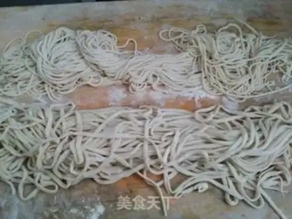 Make Shrimp noodles with sauerkraut head step 14