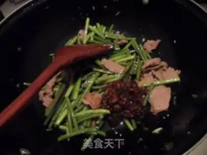 Make Garlic fried meat step 2