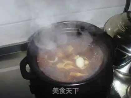 Make Red meat stew, tofu step 10