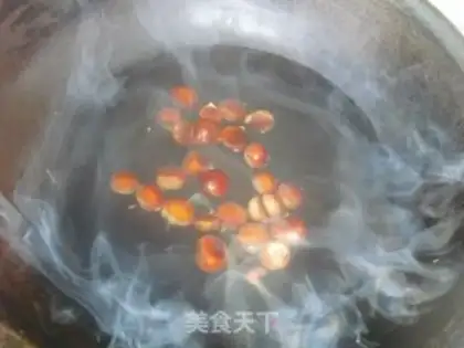 Make Potato peanut congee step 4