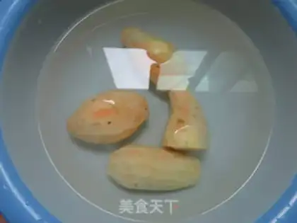 Make Sweet sweet potatoes step 1