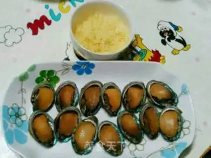 Make Garlic abalone step 0