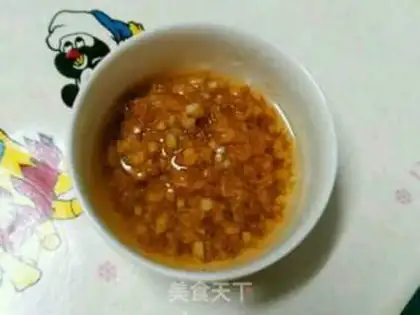 Make Garlic abalone step 1