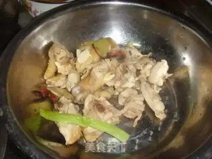 Make Chicken stew with potatoes and chestnuts step 1
