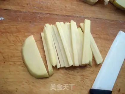 Make French fries step 1