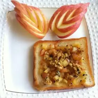 Make Applenut toast step 5