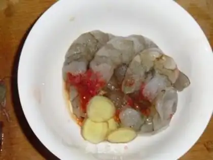 Make Shrimp ball step 2