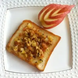 Make Applenut toast step 6