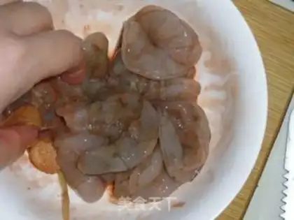 Make Shrimp ball step 3