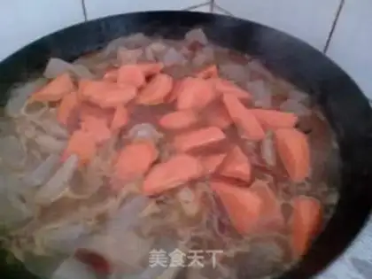 Make Peach claws burn tacos step 4