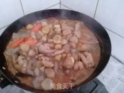 Make Peach claws burn tacos step 5