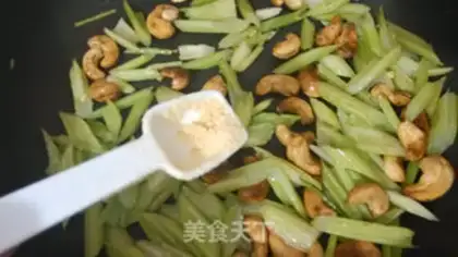 Make Celery cashew step 9
