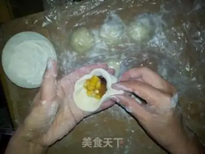 Make Corn apple bread step 4