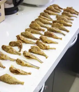 Make Snack, yellow fish step 24