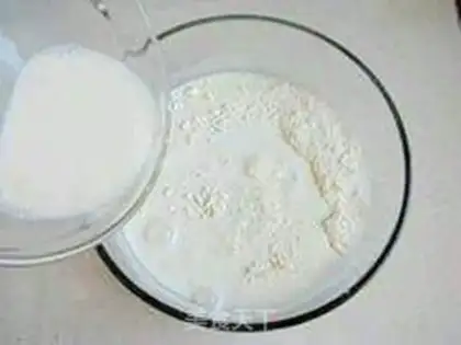 Make Milk muffins step 1