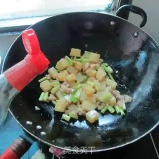 Make Cook rice tofu step 6