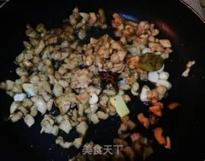 Make Chicken rice line step 4