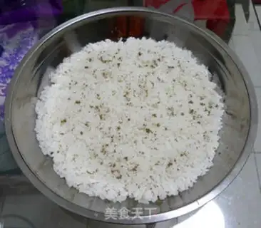 Make The rice bottom pizza step 5