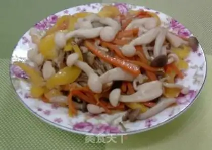 Make Five white mushrooms step 6