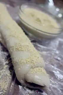 Make Red bean rice cake step 3