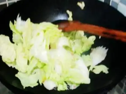 Make Spicy cabbage step 3