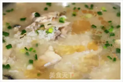 Make Fish chips, thin meat porridge step 9