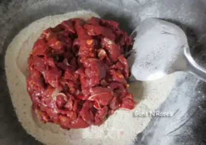 Make Steam beef step 4