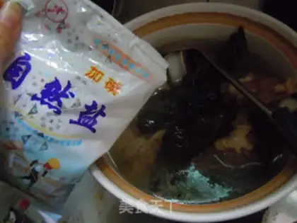 Make The sea belt has a bone soup step 7