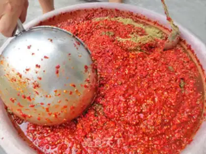 Make Bean petal sauce step 5