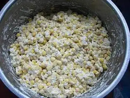 Make Black gallons of pea cake step 5