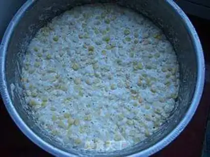 Make Black gallons of pea cake step 6
