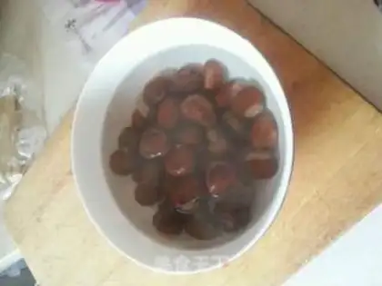 Make Fried chestnuts step 3