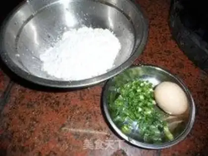 Make Egg sausage powder step 0