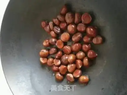 Make Fried chestnuts step 4