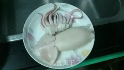 Make Soy squid drums step 3