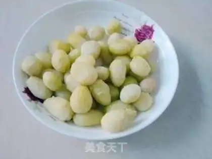 Make Cheese juice, potatoes step 1