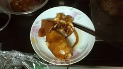 Make Soy squid drums step 5